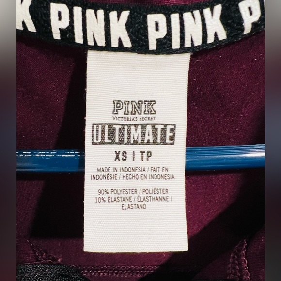 🔥PINK burgundy Zip up🔥 - Picture 4 of 5